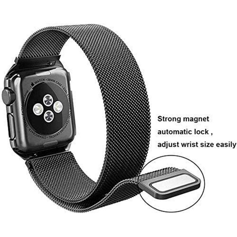Stainless Steel Magnetic Apple Watch Strap Band