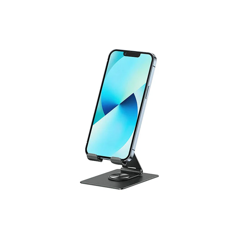 WIWU ZM106 DESKTOP ROTATION STAND FOR MOBILE PHONE AND TABLET - SPACE GRAY