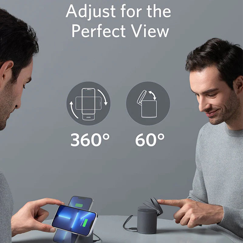 Anker 623 Magnetic Wireless Charger (MagGo) – Interstellar Gray