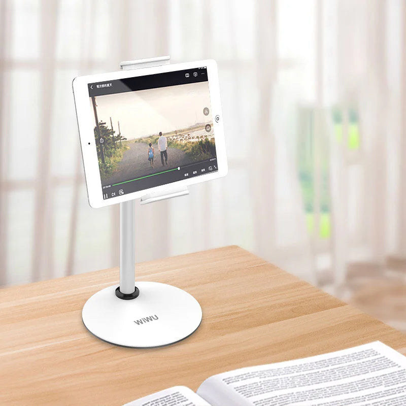 WIWU ZM300 GIRAFFE DESK STAND FOR PHONE & TABLET - WHITE