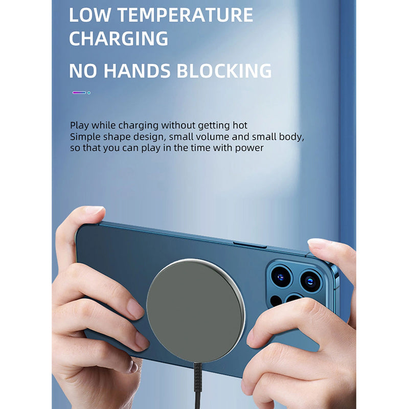 WiWU Magnetic 15w Fast Charging Wireless Charger For Phone
