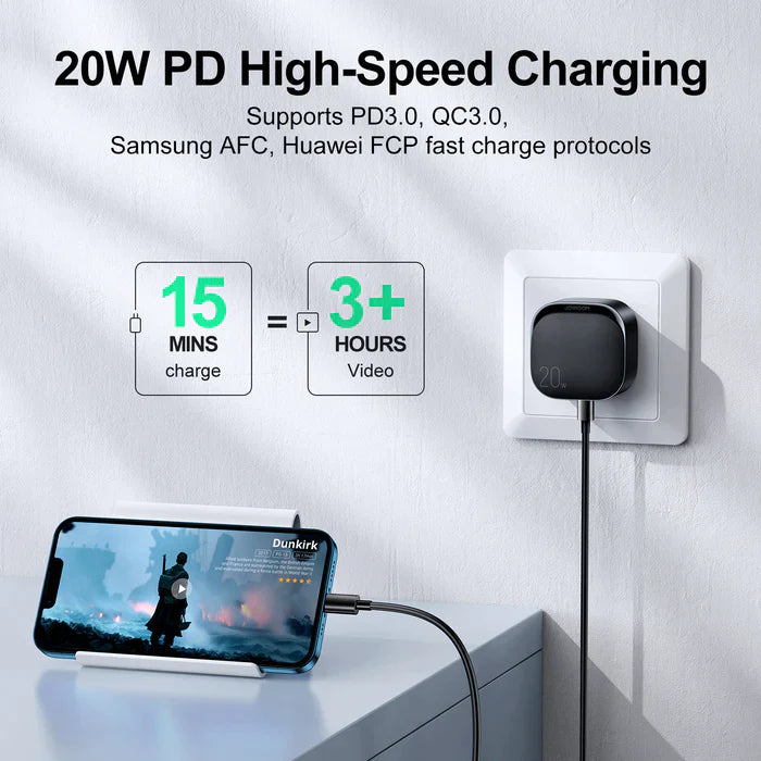 20W PD Fast Charger for iPhone 13/Mini/Pro/Pro Max (UK)