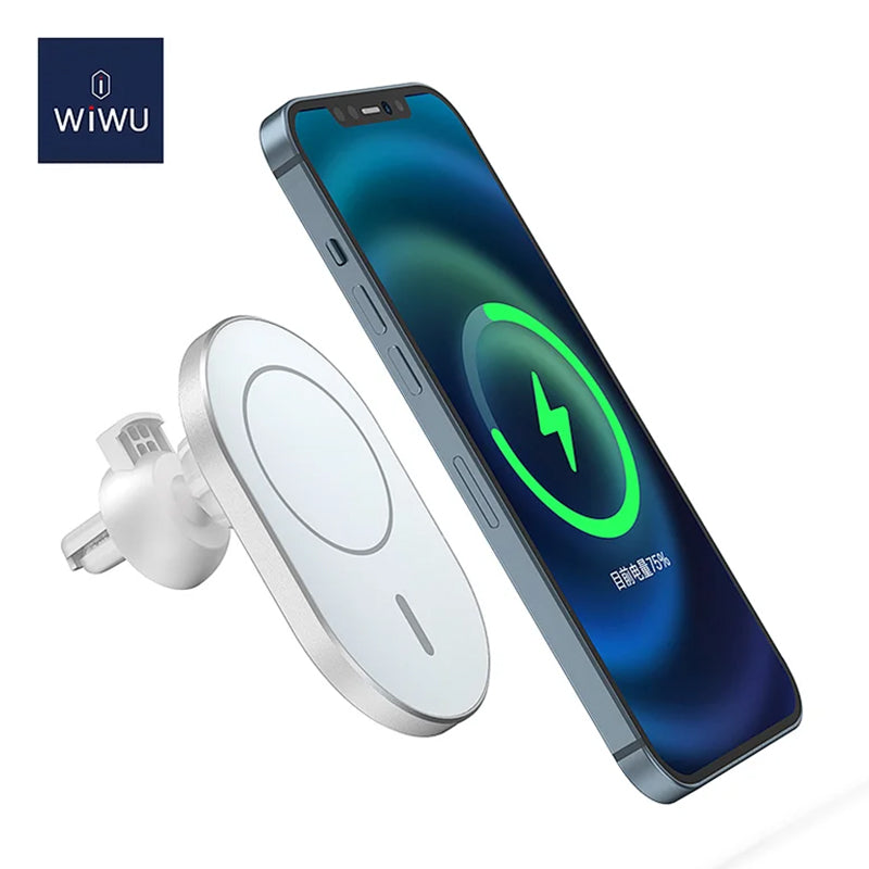 WiWU Magnetic Attached Wireless Charger Car mount CH-306