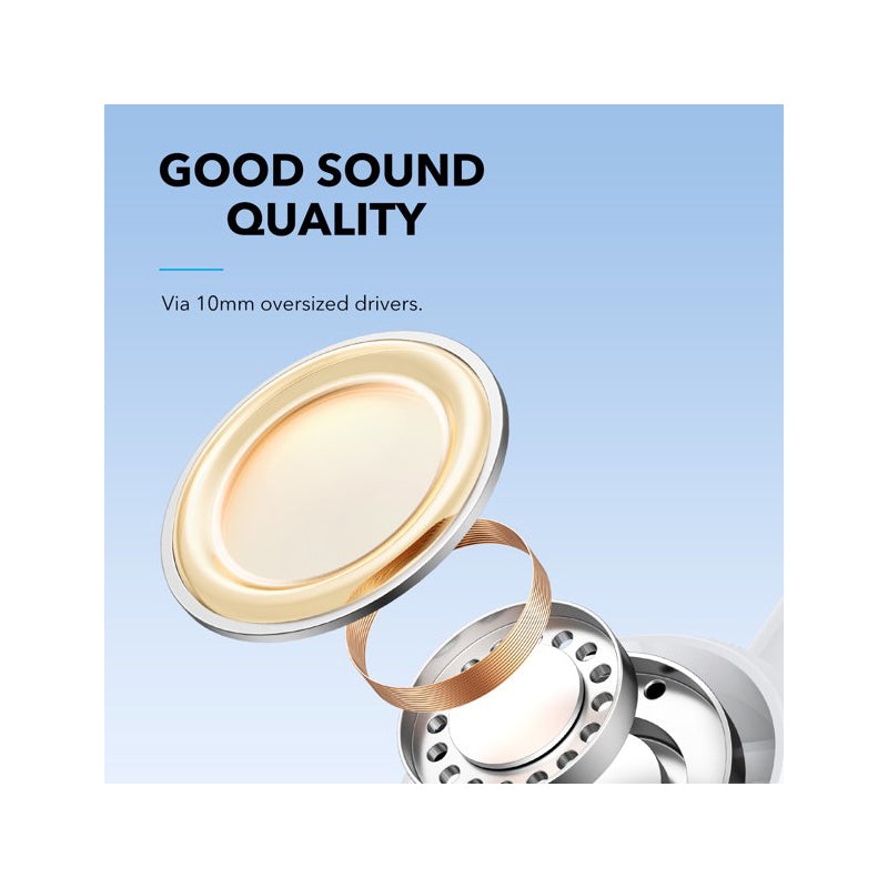 Soundcore Life P2i True Wireless Earbuds Bluetooth 5.2 AI-Enhanced Calls, 10mm Drivers