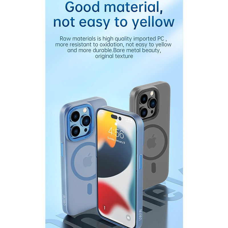 WIWU ULTRA THIN MAGNETIC FROSTED ANTI-DROP CASE FOR IPHONE