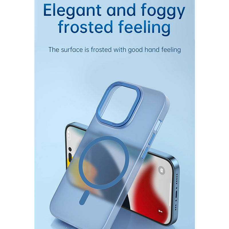 WIWU ULTRA THIN MAGNETIC FROSTED ANTI-DROP CASE FOR IPHONE