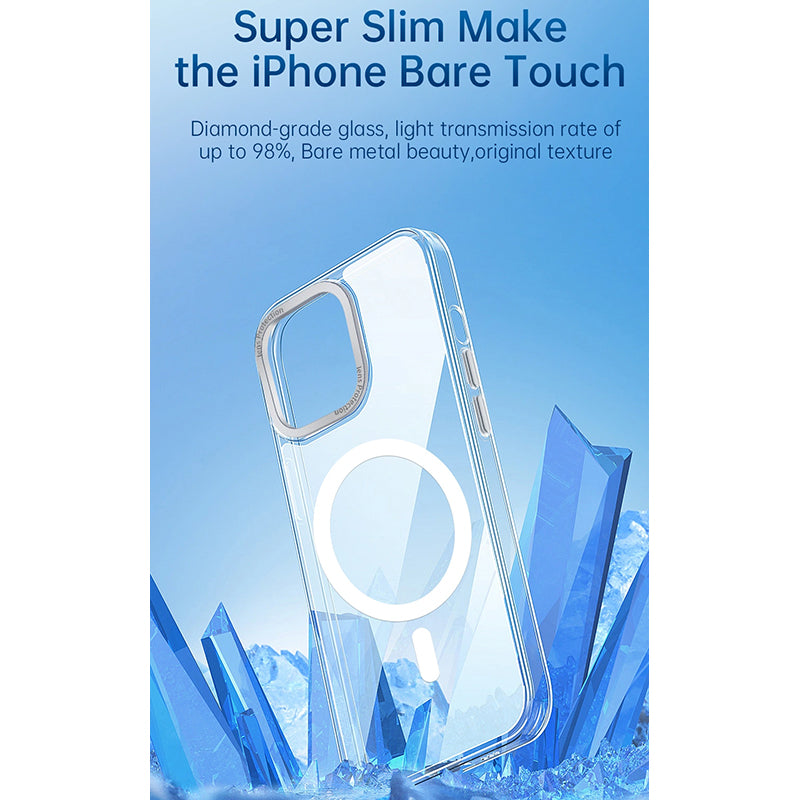 WIWU ULTRA THIN MAGNETIC CLEAR CASE FOR IPHONE