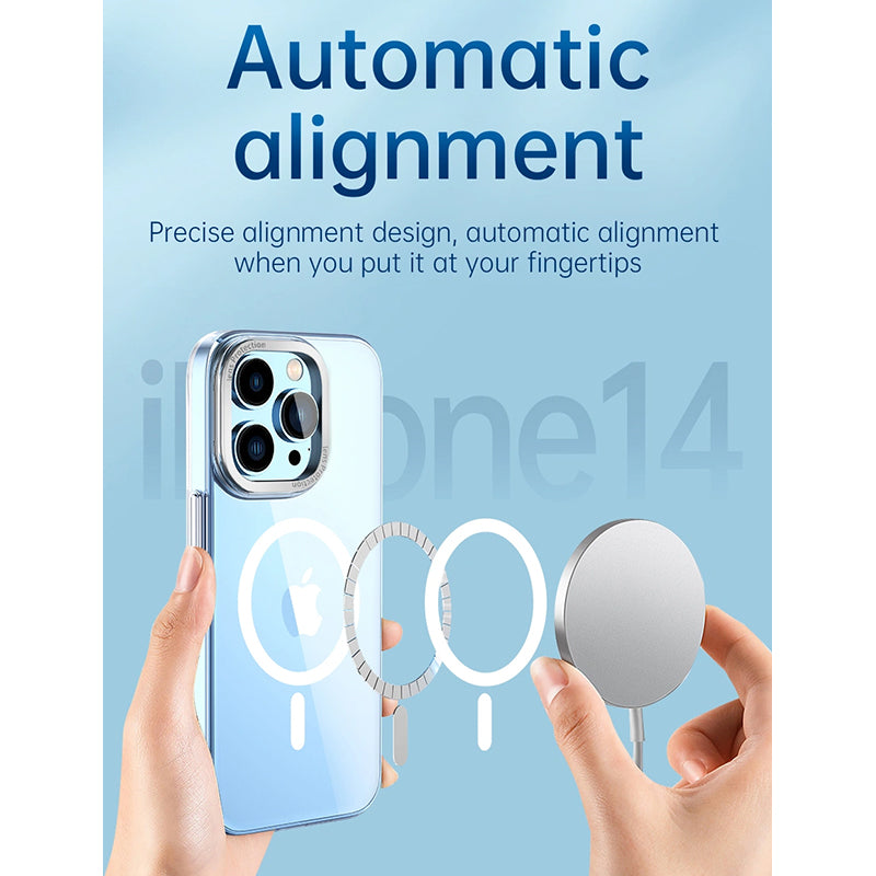 WIWU ULTRA THIN MAGNETIC CLEAR CASE FOR IPHONE
