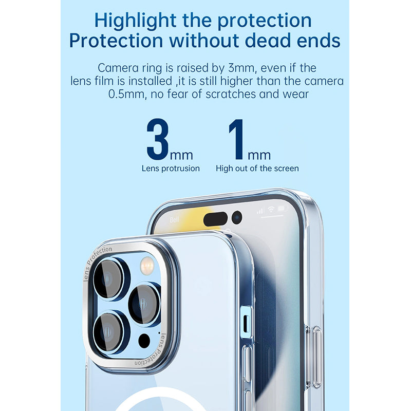 WIWU ULTRA THIN MAGNETIC CLEAR CASE FOR IPHONE