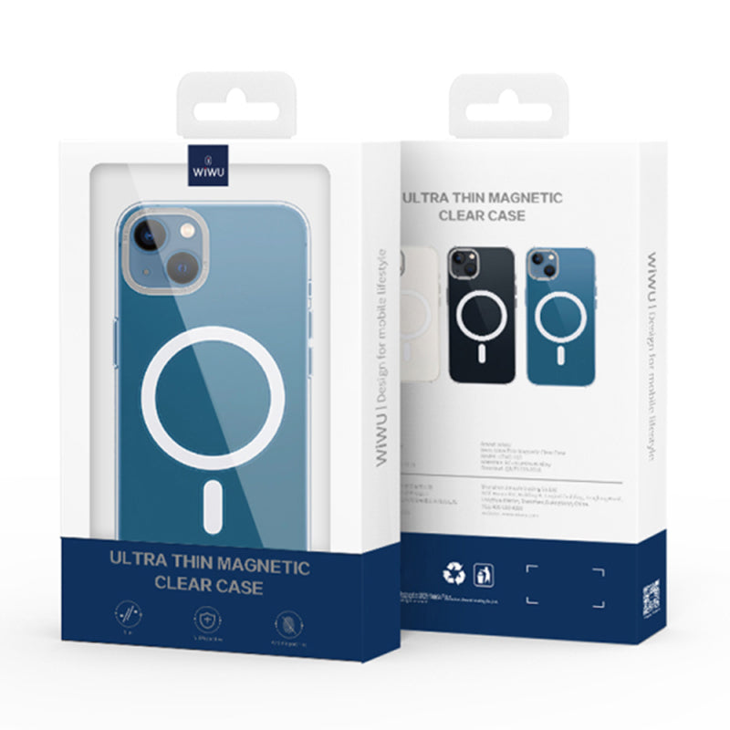WIWU ULTRA THIN MAGNETIC CLEAR CASE FOR IPHONE