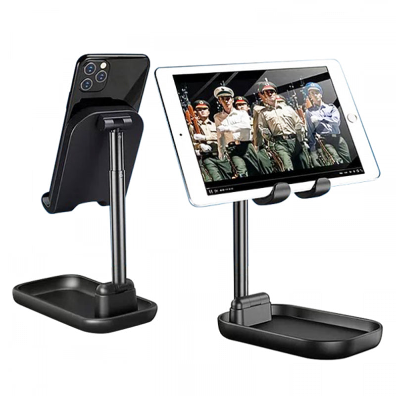 WIWU ZM100 ADJUSTABLE DESKTOP STAND FOR PHONE & TABLET - BLACK