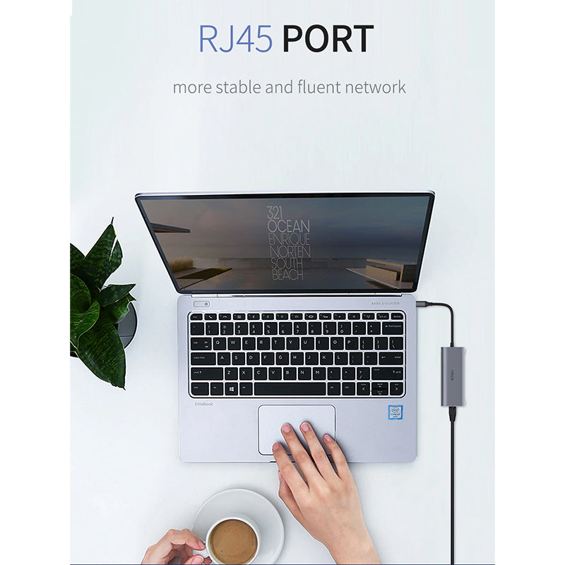 WIWU ALPHA 8 IN 1 USB-C HUB A831HRT - GRAY