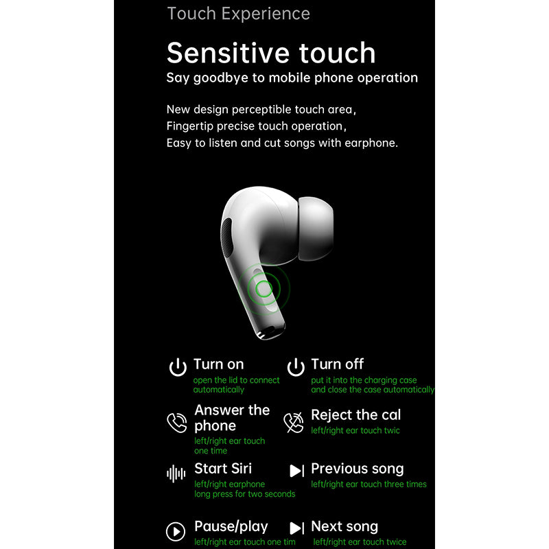 WiWU Airbuds Pro 2 SE Wireless Bluetooth In-Ear Earphone for Mobile Phone devices HF sound