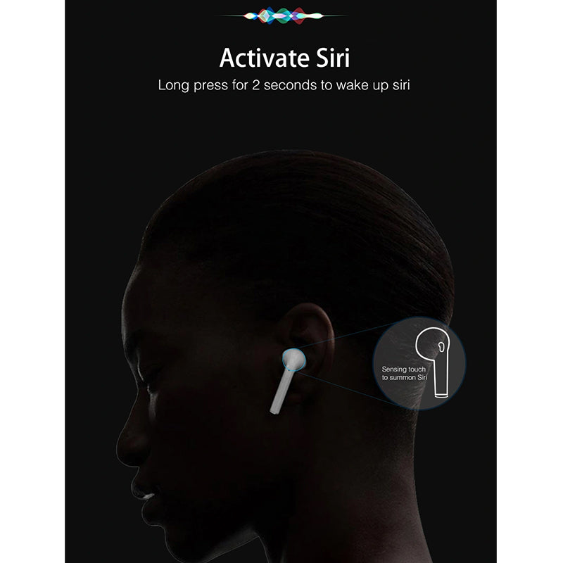 WiWU Airbuds light sensor in ear detection TWS earphone GPS location