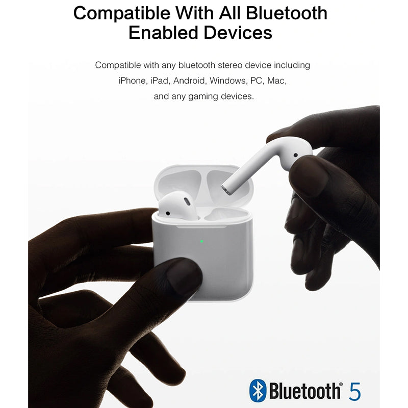 WiWU Airbuds light sensor in ear detection TWS earphone GPS location