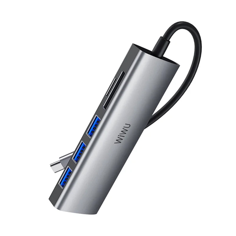 WiWU Alpha 532ST 5 in 1 Laptop Usb C Hub