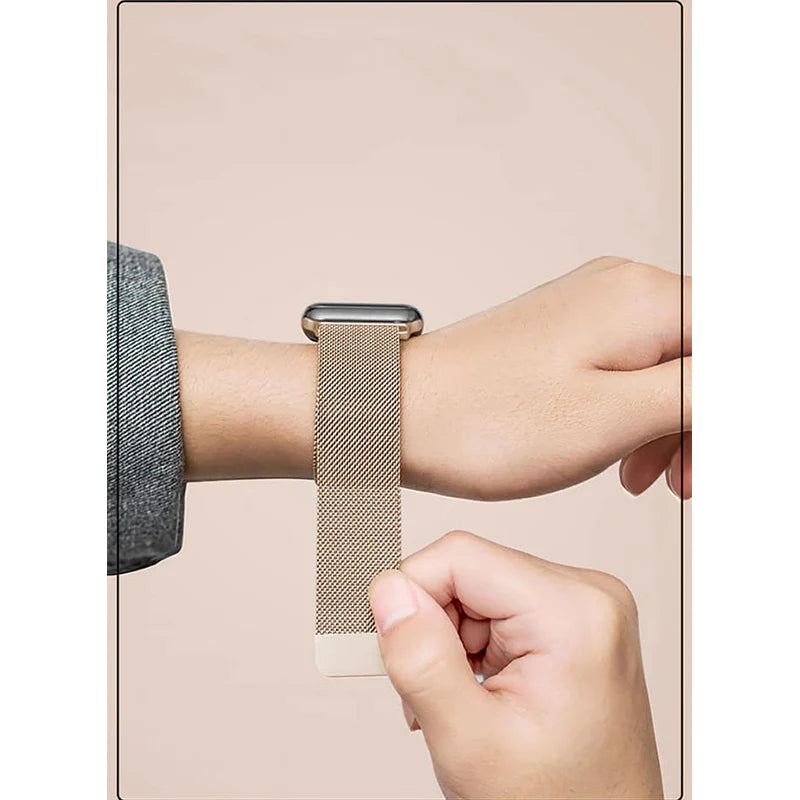 Stainless Steel Magnetic Apple Watch Strap Band
