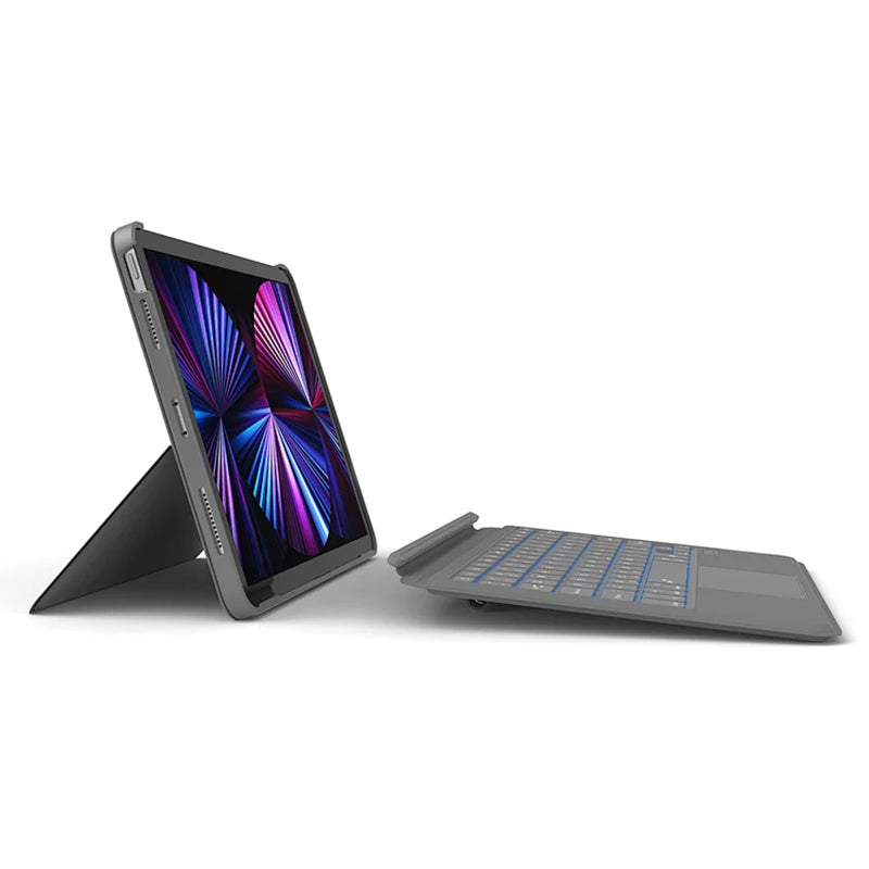 WIWU COMBO TOUCH KEYBOARD CASE FOR IPAD 10.2"/10.5" - GRAY