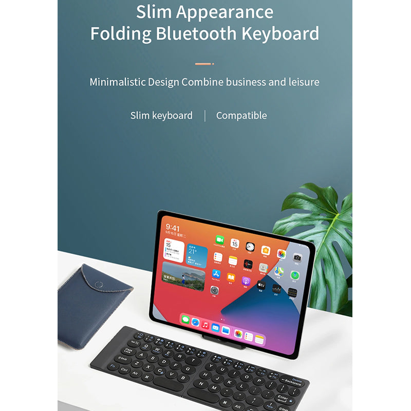 WIWU FOLD MINI WIRELESS KEYBOARD - BLACK