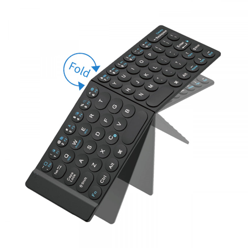 WIWU FOLD MINI WIRELESS KEYBOARD - BLACK