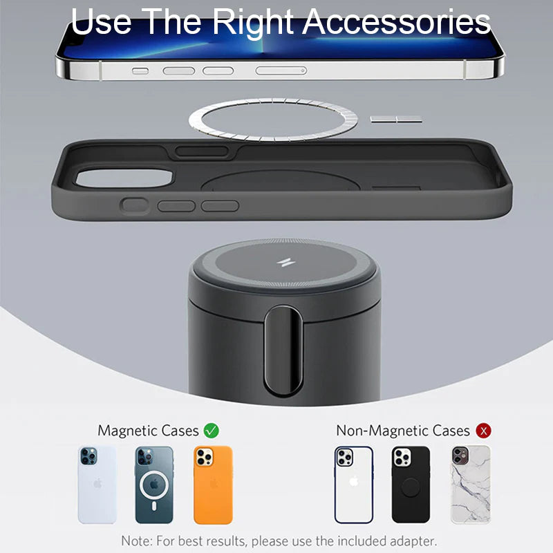Anker 623 Magnetic Wireless Charger (MagGo) – Interstellar Gray