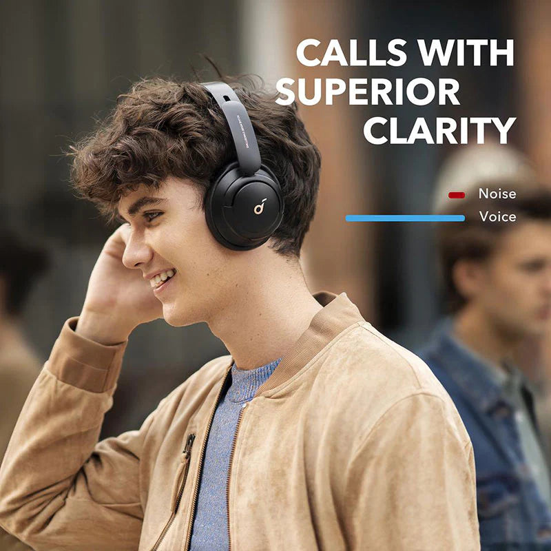 Anker Soundcore Life Q30 Hybrid Active Noise Cancelling Headphones – Black