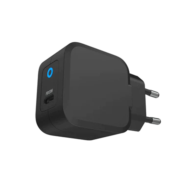 Powerology Ultra-Compact 20W PD GaN Charger (EU / UK)