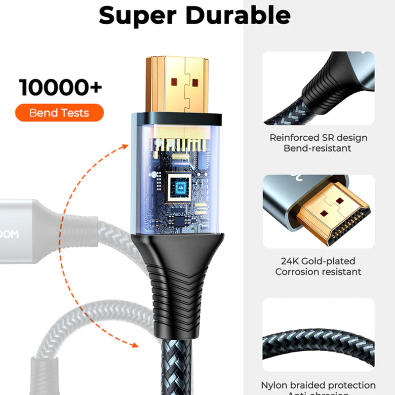 SY-20H1 HDMI To HDMI Cable (4K@60Hz)