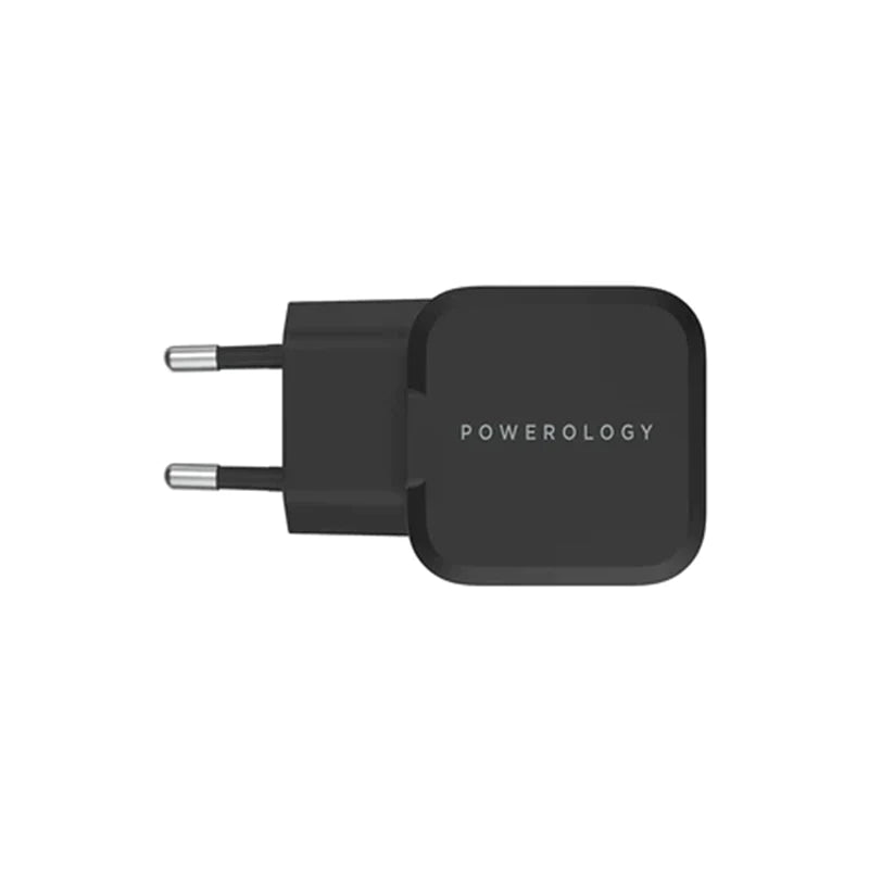 Powerology Ultra-Compact 20W PD GaN Charger (EU / UK)