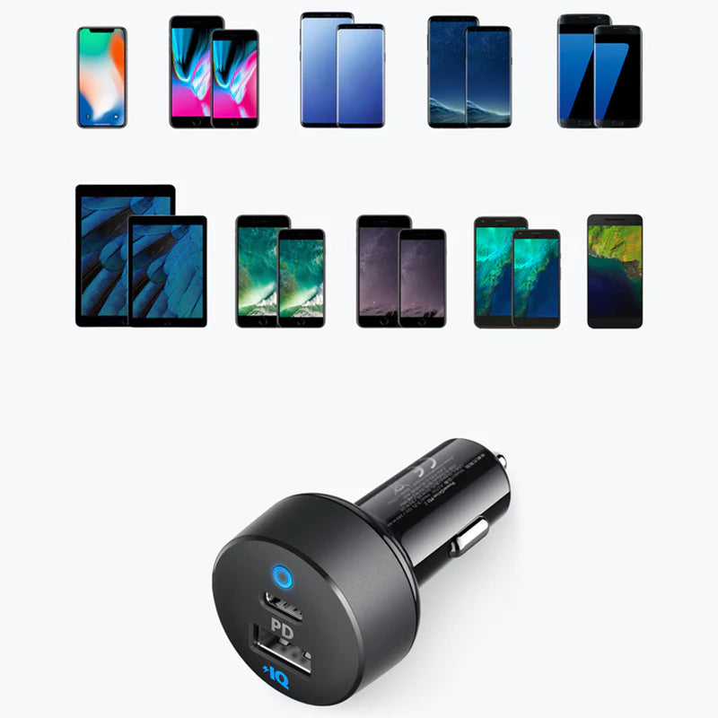 Anker PowerDrive PD+ 2 35W – Black/Gray