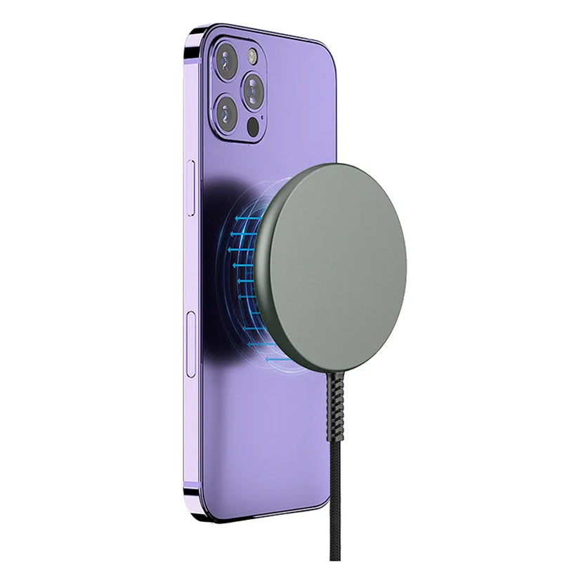 WiWU Magnetic 15w Fast Charging Wireless Charger For Phone
