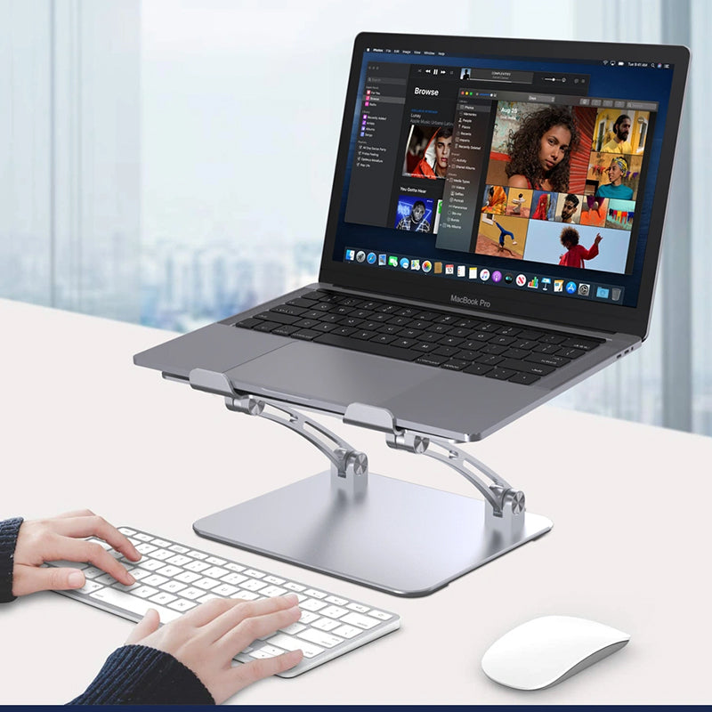 WIWU S700 ERGONOMIC ADJUSTABLE LAPTOP STAND - SILVER