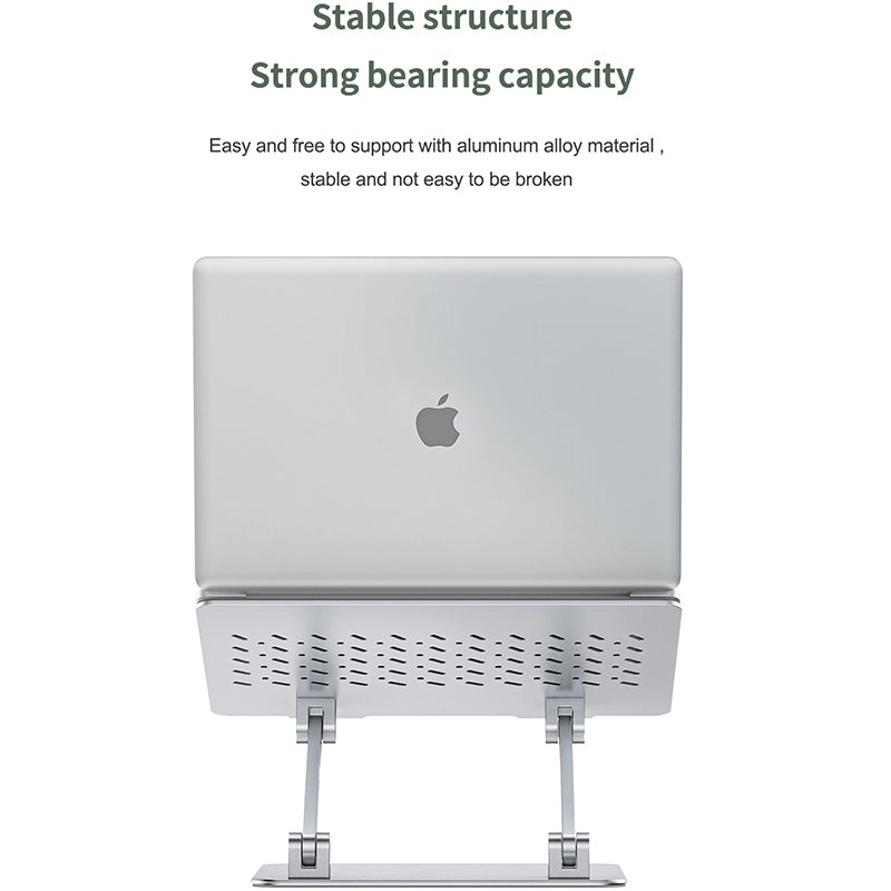 WIWU S700 ERGONOMIC ADJUSTABLE LAPTOP STAND - SILVER