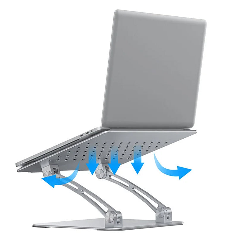 WIWU S700 ERGONOMIC ADJUSTABLE LAPTOP STAND - SILVER