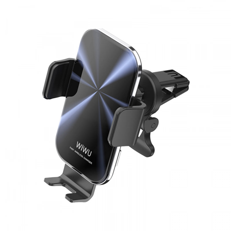 WiWU CH-307 Universal Air Vent Car Phone Mount-Holder 15W Wireless charger Car Mount