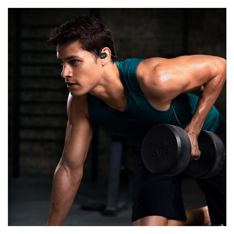WIWU MARATHON SE AIR CONDUCTION WIRELESS HEADSET - BLACK