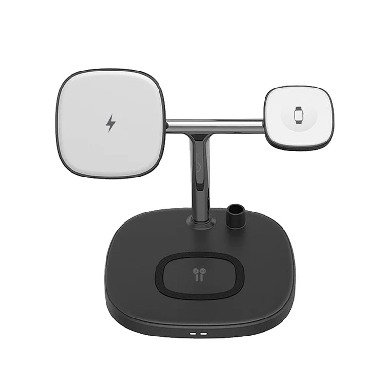 WiWU M8 Best Sale 4-in-1 Wireless Magsafe Phone Stand Fast Charging Charger