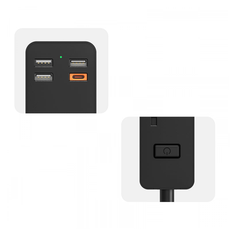 WIWU PD20W POWER STRIP USB-CX1 PLUS USB-AX3 3M