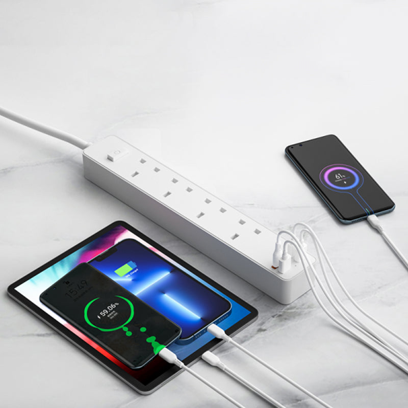 WIWU PD20W POWER STRIP USB-CX1 PLUS USB-AX3 3M