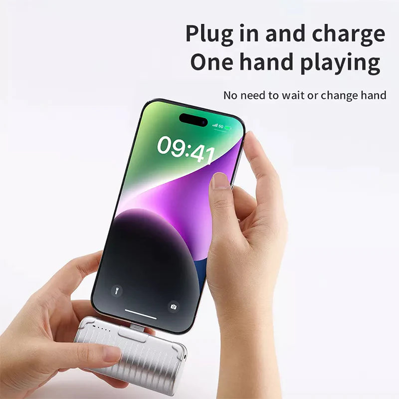 Rock P85/P86 Fast Charging PD 20W Mini Power Bank 4800mAh for iPhone Android