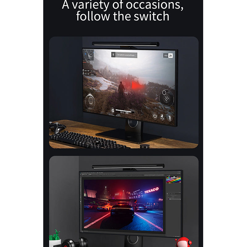 WIWU SCREEN HANGING LIGHT L1 WITH REMOTE CONTROL - BLACK