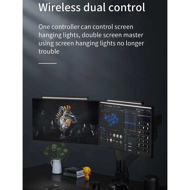 WIWU SCREEN HANGING LIGHT L1 WITH REMOTE CONTROL - BLACK