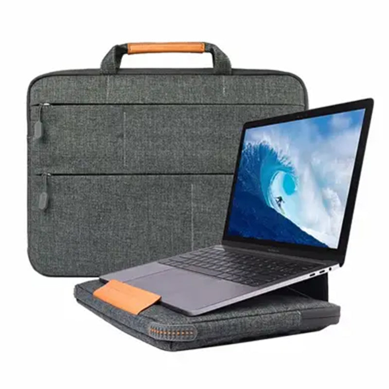 WiWU ECO-friendly Laptop Sleeve with Stand Laptop Stand Case fro Macbook