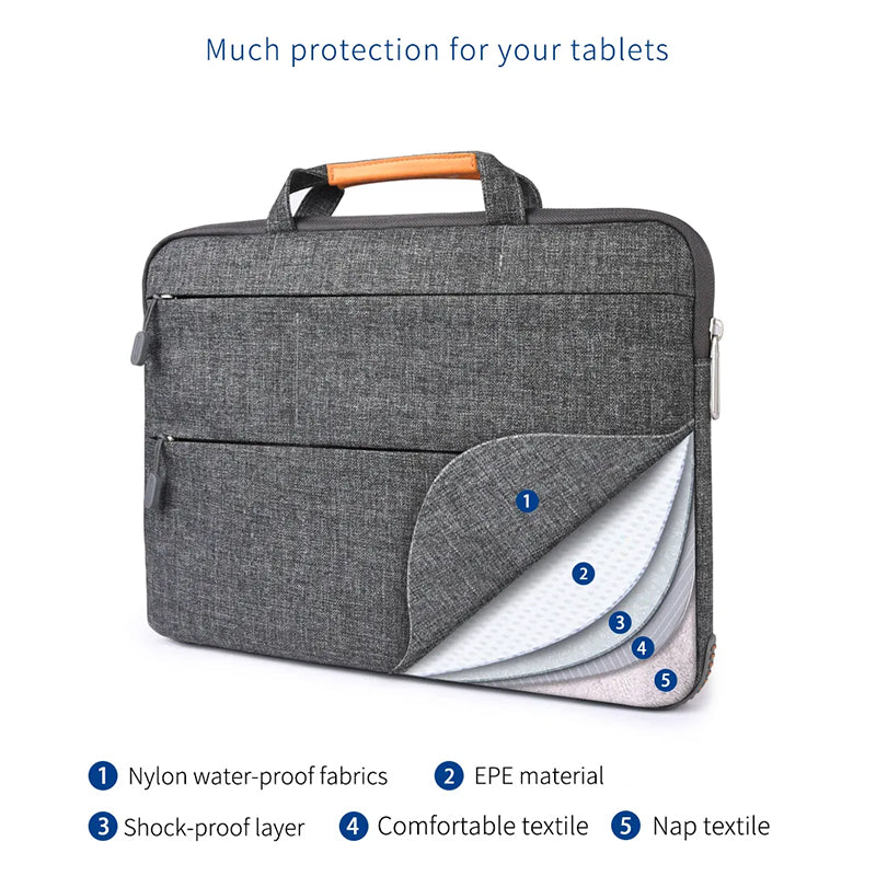 WiWU ECO-friendly Laptop Sleeve with Stand Laptop Stand Case fro Macbook