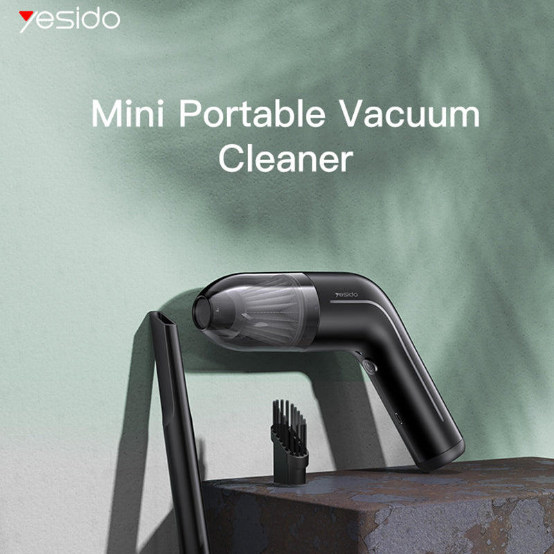 Yesido VC02 Mini Handheld Rechargeable Vacuum Cleaner For Home , Office And Car