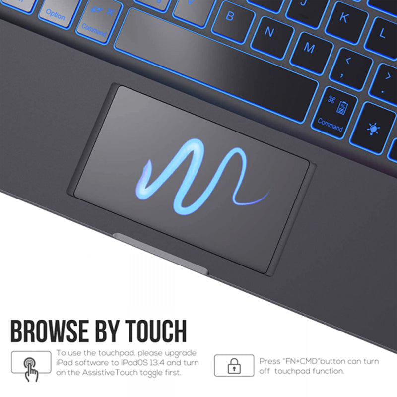 WIWU WALTZ ROTATING WIRELESS KEYBOARD FOR IPAD