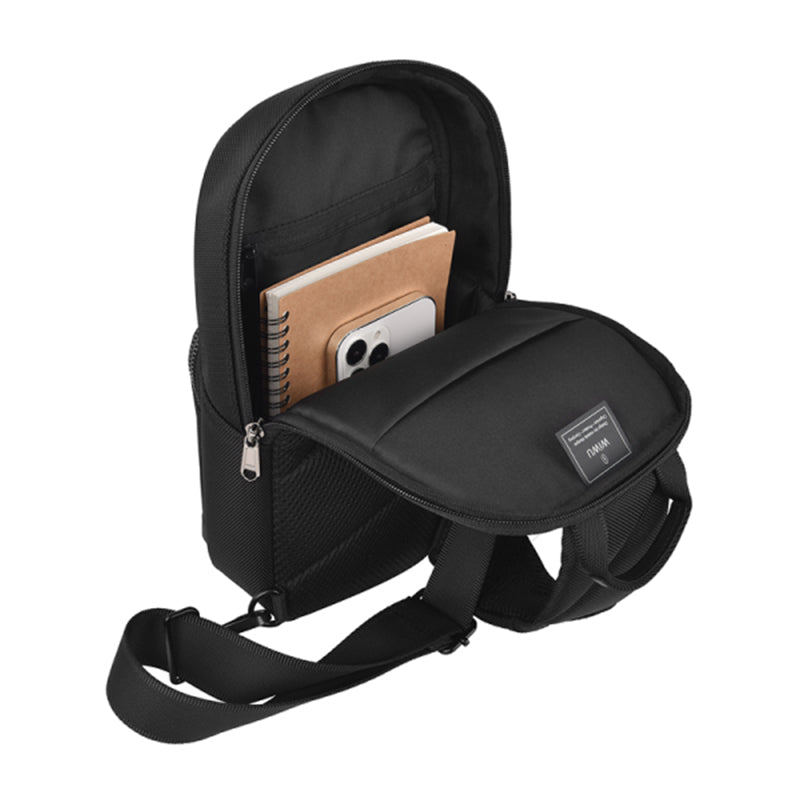 WIWU HALI CROSSBODY CHEST BAG - BLACK
