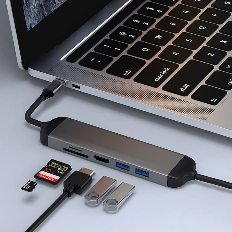 Type C A521H Multiport Adapter 5-in-1