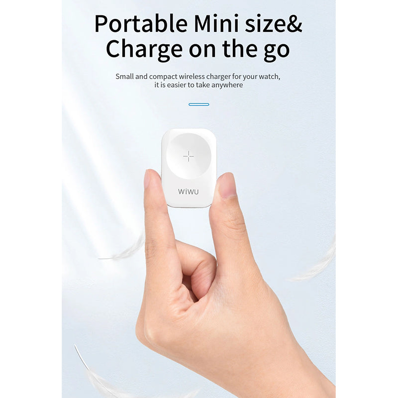 WiWU M16 Portable Mini Wireless Charger for APPLE Watch