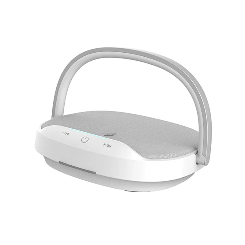 WiWU Portable 3 in 1 Wireless Charging Desk Lamp Speaker 15W Fast Wireless Charging